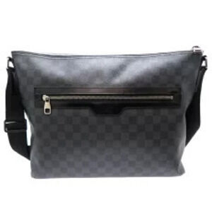Louis Vuitton Damier Mick Bag Black Graphite Shoulder